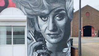 Lily Savage / Paul O'Grady Mural | Birkenhead, Merseyside | Brezaux (Street Artist)