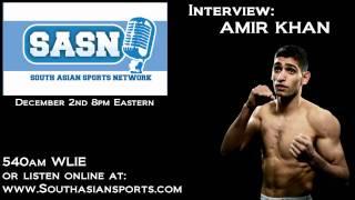 Boxer Amir Khan on radio station WLIE 540am South Asian Sports Network