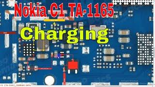 Nokia C1 TA-1165 Charging Jumper ways Hardware Solutions / Borneo Schematics