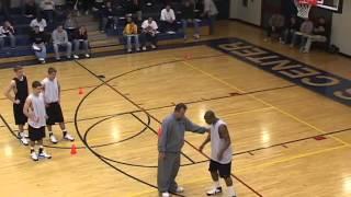 Teach Players to Cut Hard in a Motion Offense! - Basketball 2016 #1