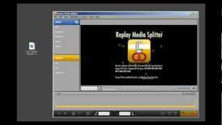 Video Splitter and Video Joiner - An Introduction to Replay Media Splitter