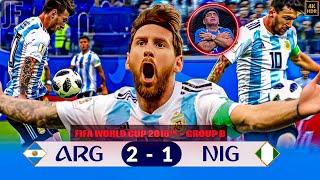 MESSI SAVES ARGENTINA FROM GROUP STAGE ELIMINATION WITH A MAGICAL GOAL, REIGNITING MARADONA'S HOPE