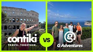 Contiki VS G Adventures: Which group tour should you do in Europe?