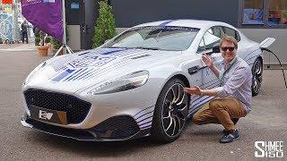 FLAT OUT in the Aston Martin Rapide E Electric Super-Saloon! | FIRST LOOK