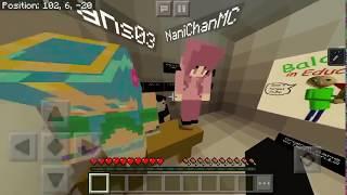 Minecraft: Find The Button w/ Baldi (TheRealNitro’s POV)