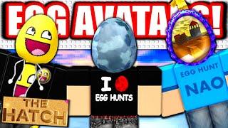 GET YOUR EGG AVATARS READY! (Making Egg Hunt Style Roblox Avatars For THE HATCH)