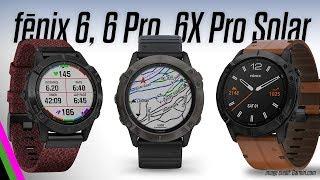 Garmin fēnix 6 / 6 Pro / 6X Pro Solar - All the details!