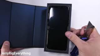 Проверка на прочность Samsung Galaxy S8 царапины, огонь, краш-тест