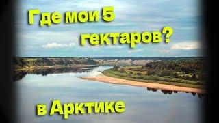 Показываю, где мои 5 гектаров в "Арктическом гектаре"