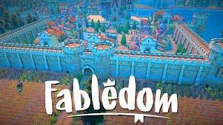 Fabledom | Medieval 'Banished' Like City Builder with Army Building in 'Foundation' Building Style