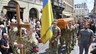 Tausende trauern um die ermordete ukrainische Nationalistin Iryna Farion