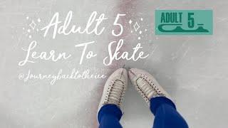 Adult 5 Learn to Skate (journeybacktotheice) #adultsskatetoo