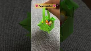 Paper Basket                               #shorts #youtubeshorts #trending #craft #viralvideo #yt