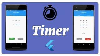 Timer App In Flutter | Learn Tabbar And Button States | By Desi Programmer