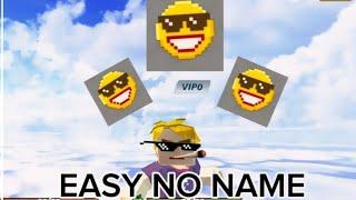 Toturial how to get invisible name in blockman go  working 