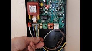 Подключение платы распашных ворот PCB SW