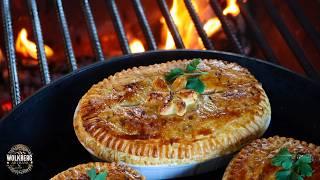 How to make Durban Lamb/Mutton Curry "Garage Pies" | South African Recipes | Open Fire Cooking |