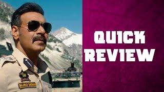 SINGHAM AGAIN Quick Review|Kemon Holo?