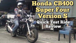 Honda CB400 Version S (Super Four) Quick Test Ride and Review