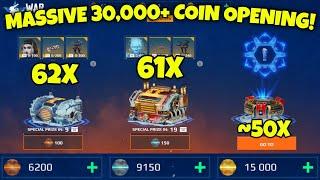 MASSIVE 30,000+ Coins Special Delivery OPENING In War Robots! CRUEL WARM WINTER Event!