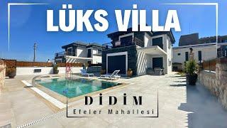 Didim Efeler Mahallesinde 4+1 Lüks Villa | Full Eşyalı