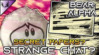 BEAR ALPHA | Secret Papers Found.