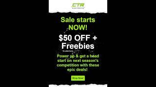 CTR End of Season Sale