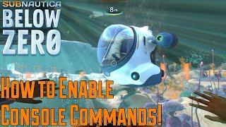 Subnautica Below Zero: How to Enable Console Commands! Spawn Anything You Want!