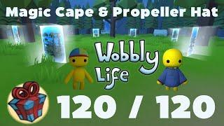 WOBBLY LIFE 120 PRESENTS PROPELLER HAT & MAGIC CAPE #wobblylife #wobblylifesecret #wobblylifeupdate