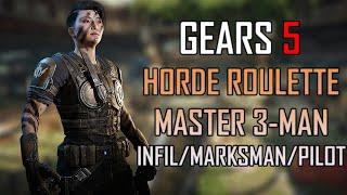 Gears 5 Master 3-Man Horde Roulette on Checkout (Infiltrator/Marksman/Pilot)