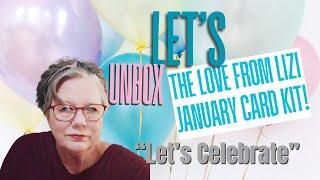 Unboxing the January Card Kit from Love from Lizi! @ElizabethJohnlovefromlizi