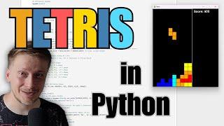 Tetris in Python for Beginners | Programming Basic Concepts