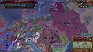 EU4 -  Back to the Piast - SILESIA - Timelapse