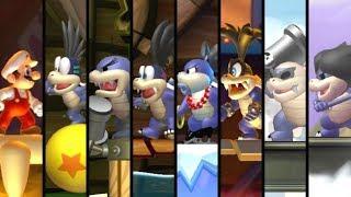 Dark Koopalings + Dark Bowser in New Super Mario Bros U Deluxe