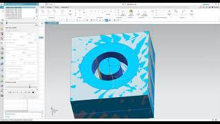 Siemens NX 12.0 | CAM | Streamline | Cavity Mill Operation | Manufacturing Simulation