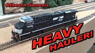 NEW Athearn Genesis ES40DC GEVO - ESU Loksound (with comparison) - 2020 Release!