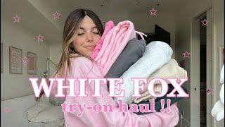 WHITE FOX TRY ON HAUL!! 🩷 @whitefoxboutique1