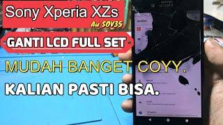 Cara ganti LCD Sony Xperia XZs | Au SOV35