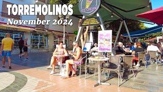 Torremolinos Spain Town Walking Tour Malaga Costa del Sol November 2024 [4K]