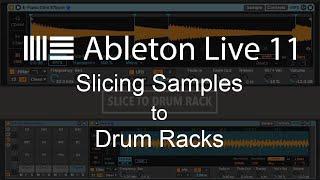 Ableton Live 11 Tutorial | Slicing Samples to Drum Racks