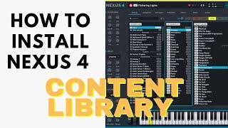 HOW TO INSTALL NEXUS 4 CONTENT LIBRARY