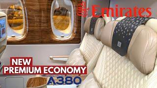 EMIRATES Brand New AIRBUS A380 (Premium Economy) | Paris - Dubai | Flight Review