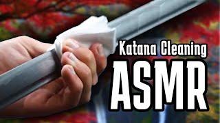 The PERFECT ASMR Katana Cleaning