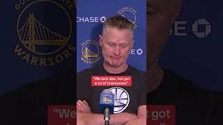 Jimmy Butler was the tallest player in the Warriors’ starting lineup at 6’7” 