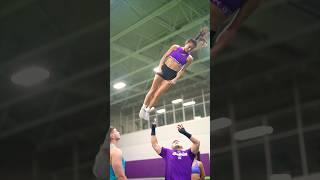 High quality video high quality stunt #sportshorts #cheerleading #cheer #fitness #work @katabela