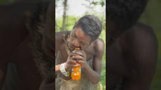 Hadzabe opening Fanta for new year . Should @Coca-Cola add user manual in the bottle? #fanta