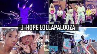 J-Hope Lollapalooza 2022 [Vlog/fancam] FULL CONCERT HD