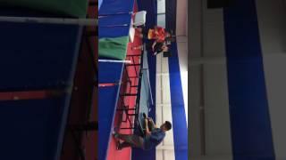 Jayden Truong and Liem Luong training with Tyler Dang