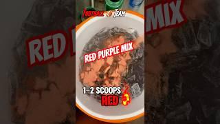 red purple mix is fire  #gatorade #football