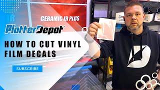 How to Cut Vinyl Film Decals | Get Started with Vinyl Film